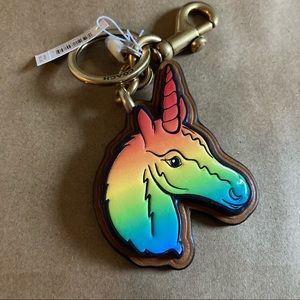 Coach Uni Key Ring Bag Charm